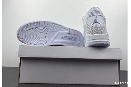 Hyperoad AIR JORDAN 'TRIPLE 3 RETRO PS WHITE' 0807